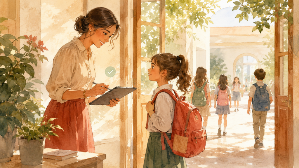 school attendance control