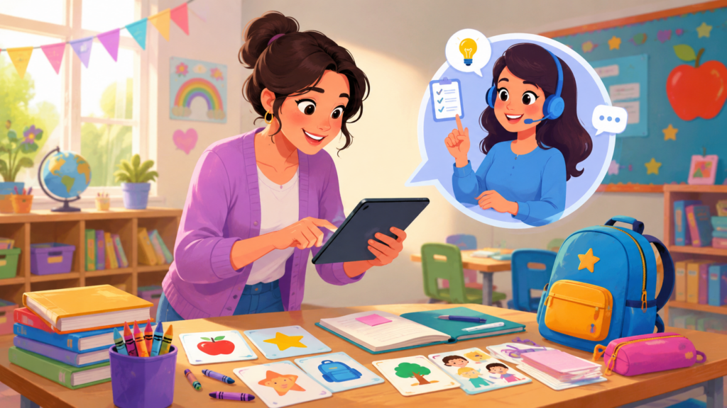 planning for the start of classes in elementary school