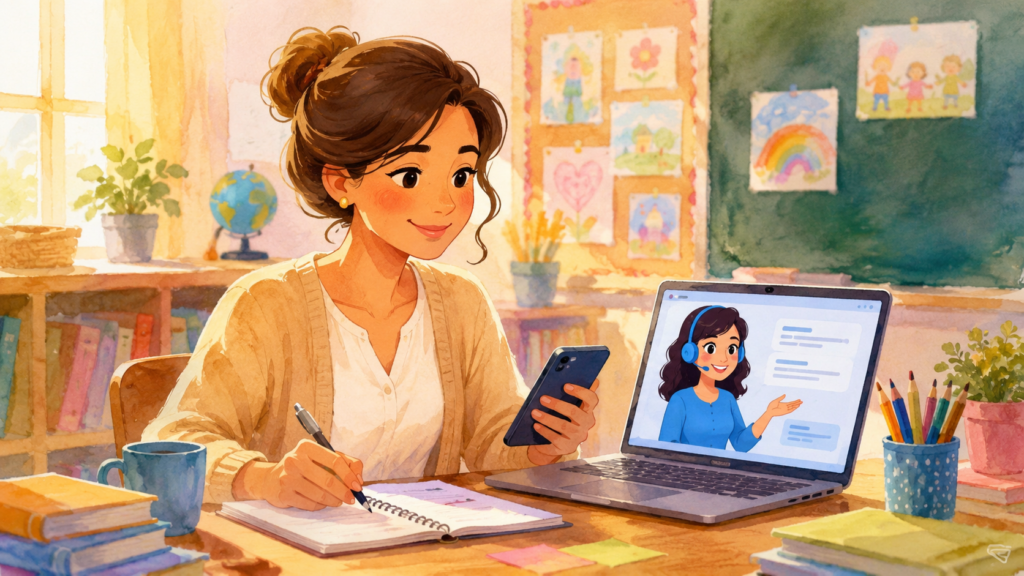 elementary school teacher's assistant
