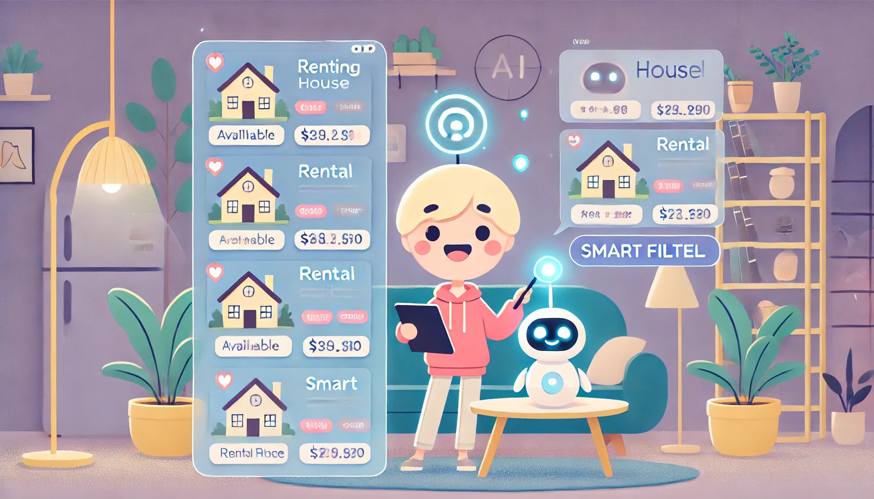 rent a house with artificial intelligence