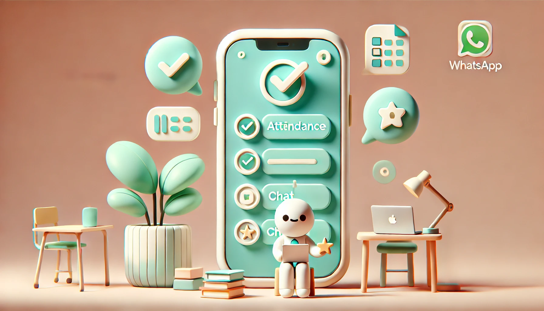 Chatbot to Register Attendance and Grades via WhatsApp